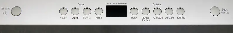 Bosch SHX4AT75UC controls