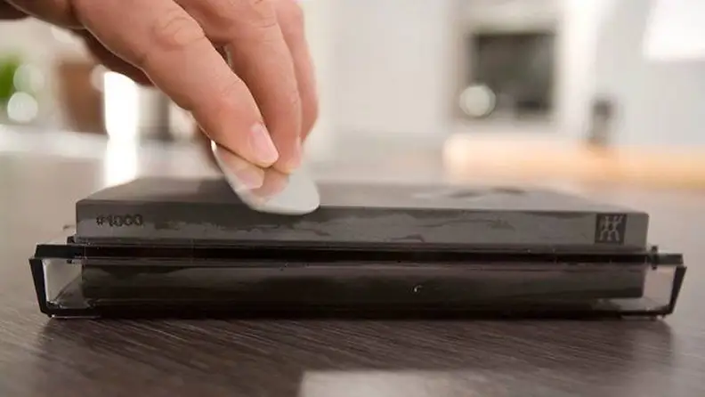 All knives need to be sharpened periodically.