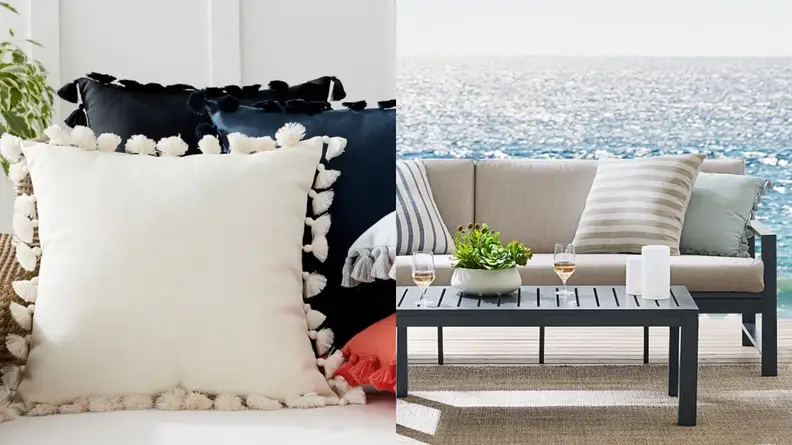 Tassel pillow