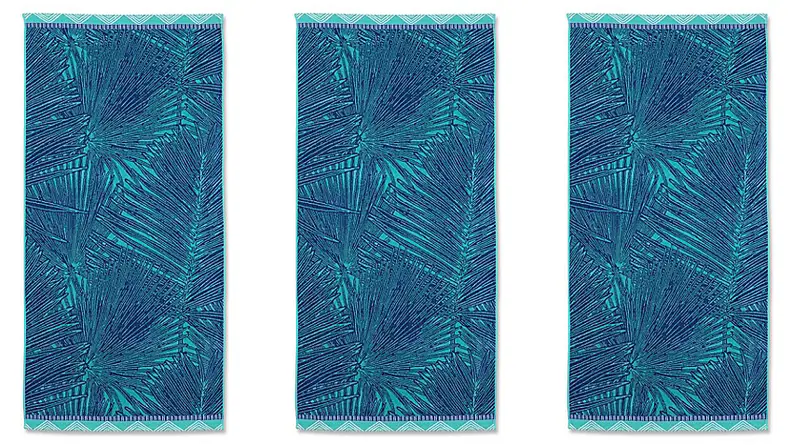 Palm Leaves Beach Towel