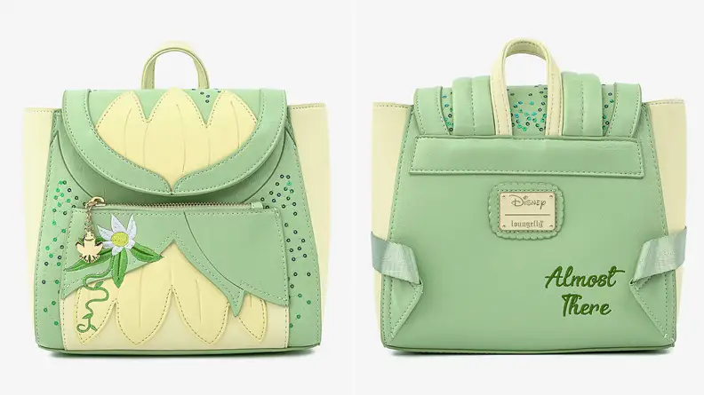 Backpack inspired by Tiana's gown