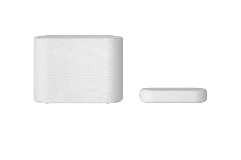 LG QP5 soundbar and sub