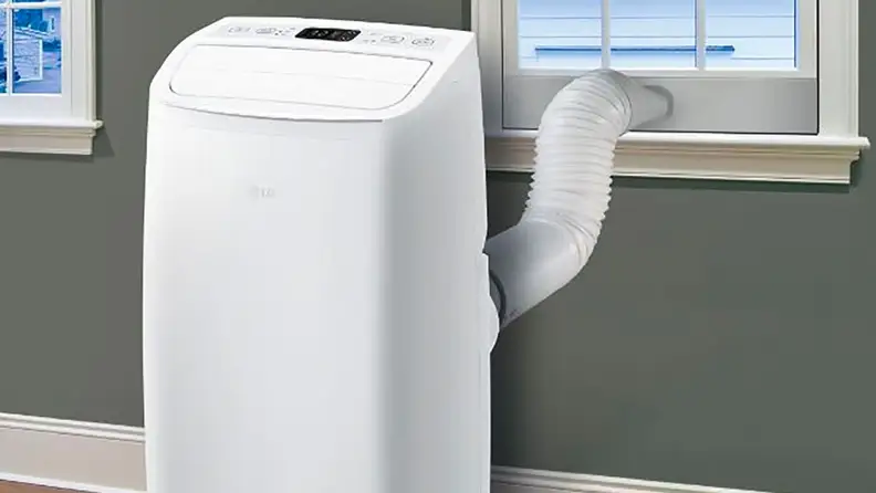 The JHS 10,000 BTU Portable Air Conditioner.