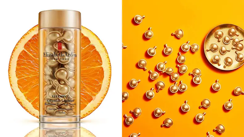 The Elizabeth Arden Vitamin C Ceramide Capsules Radiance Renewal Serum.