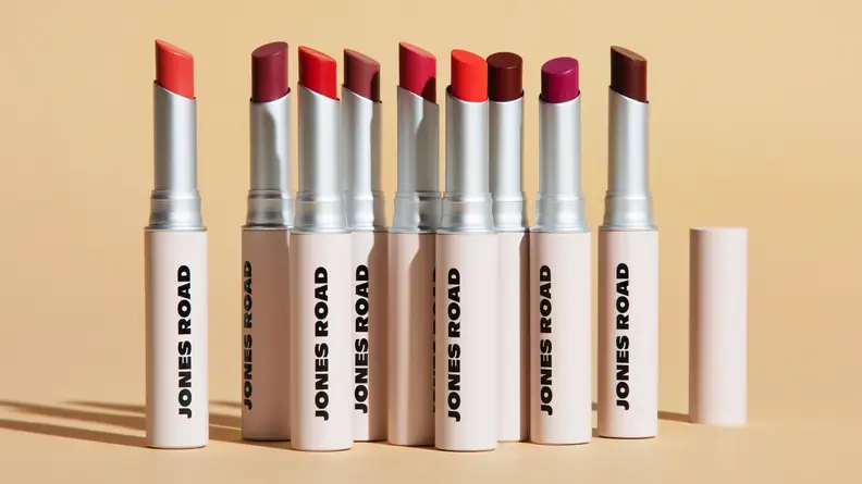 Bundle of different colored lip sticks.