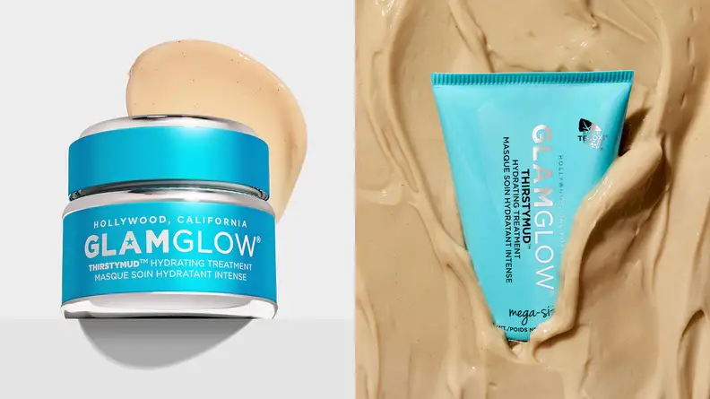 The Glamglow Thirstymud 24-Hour Hydrating Treatment Face Mask.
