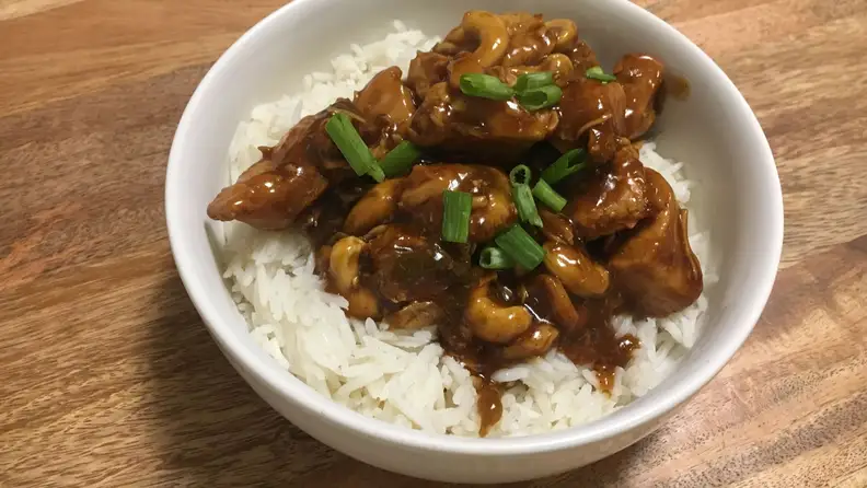 Instant Pot cashew chicken