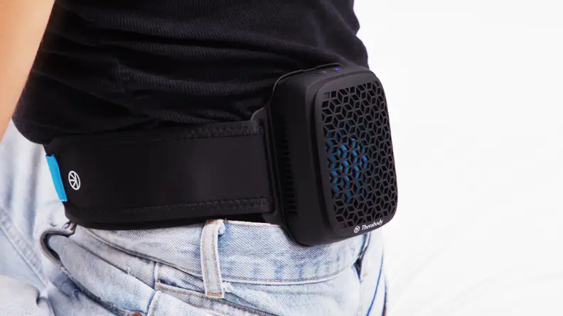 TheraBody RecoveryTherm Cube on body