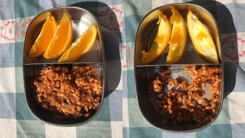 Hearty beans and rice have lots of protein