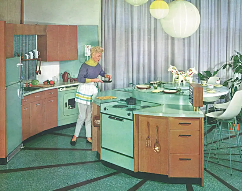 GE Kitchen from 1950s