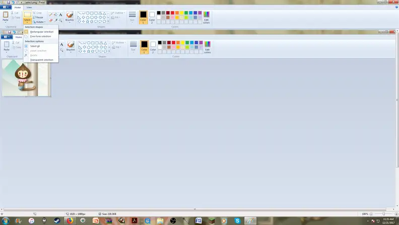 How to edit/crop your screenshot