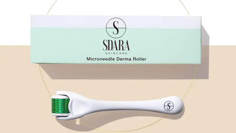 This microneedle roller may help improve your complexion.