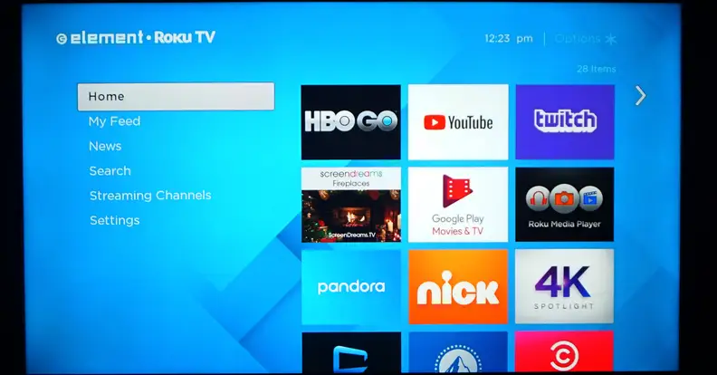 Element Roku TV Roku platform