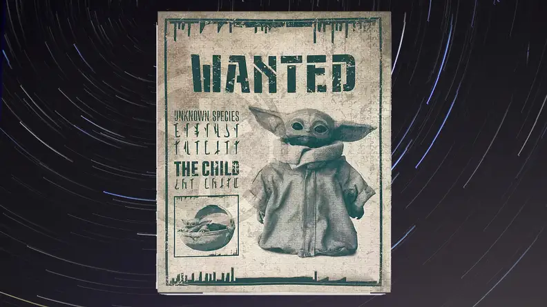 Baby Yoda puzzle