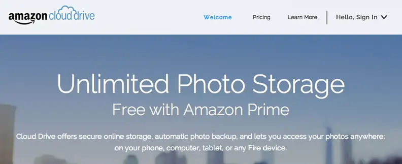 Amazon Cloud Drive Screenshot