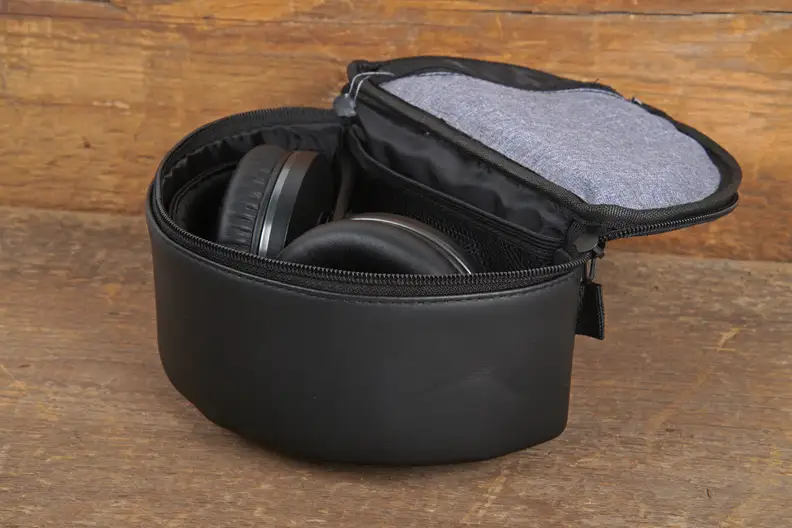 While the carrying case is an obvious perk, it's large size means it's not very travel-friendly.
