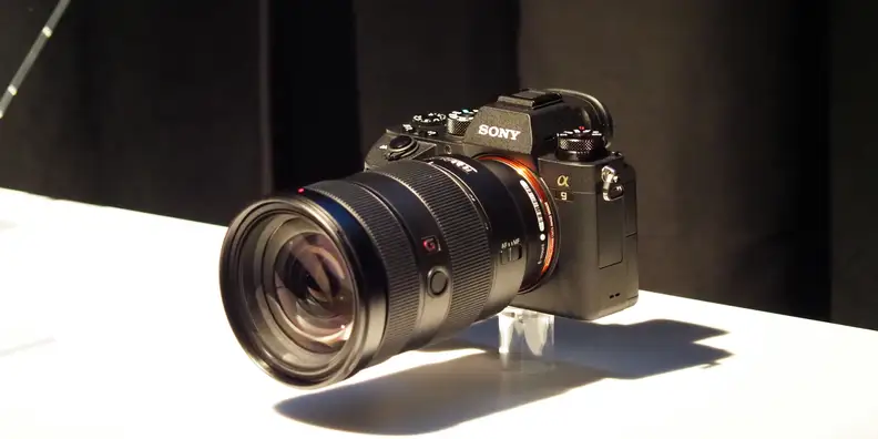 The A9 is much smaller than comparable cameras from Nikon and Canon, with very few tradeoffs to get there.