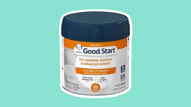 Gerber baby formula container