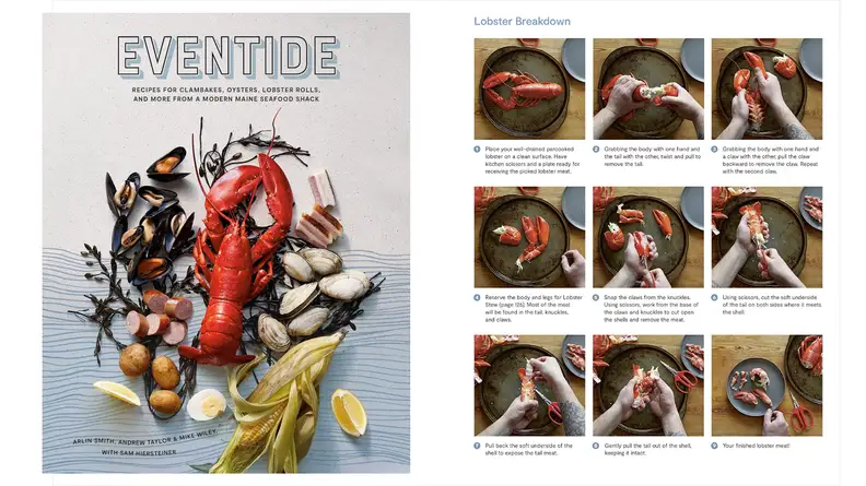 Eventide recipe book cover