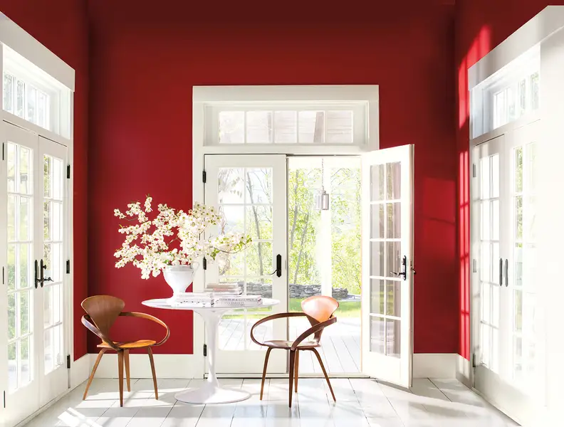 A spicy red is unforgettable