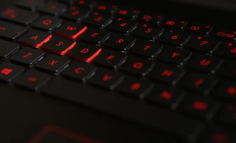 The WASD keys are given special attention to highlight their importance for gamers.