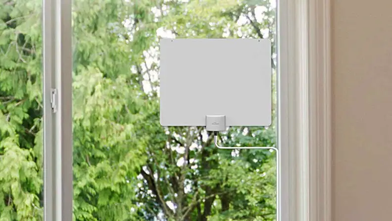 The Mohu Leaf 30-mile radius indoor antenna