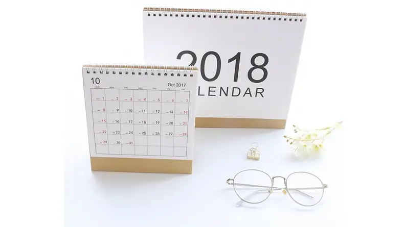 Tong Yue Mini Desk Calendar
