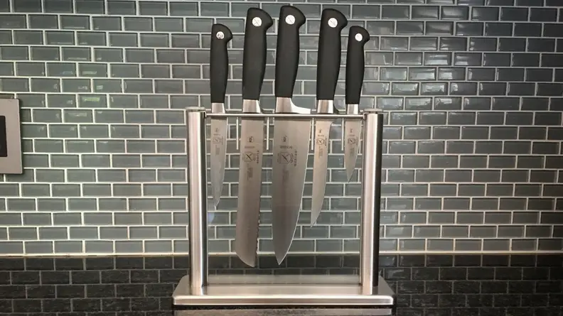 A Mercer knife set