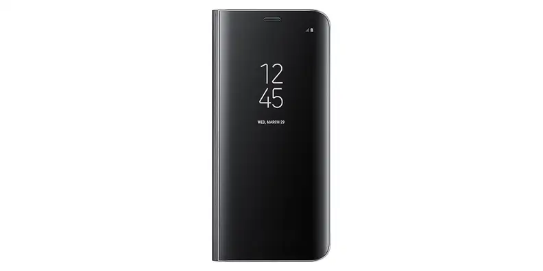 The Samsung S-View case essentially mirrors your lockscreen notifications on the case's cover.