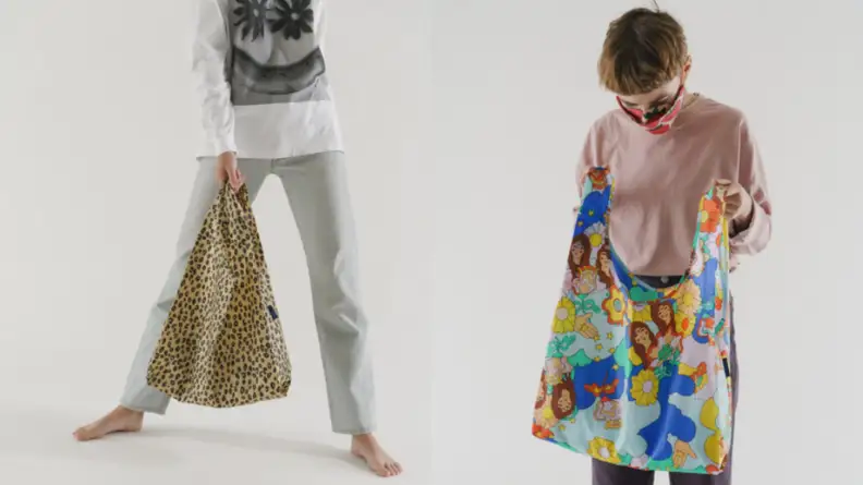 Reusable nylon bag.