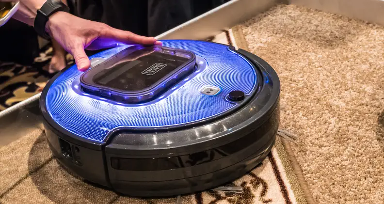 Black & Decker is abandoning its old, drab designs for a colorful new robot.