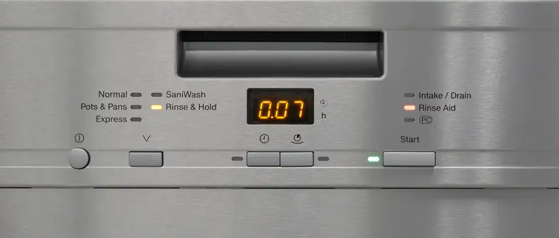Miele G4925SCU controls