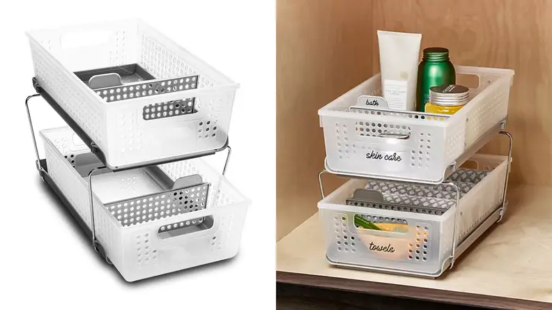The Madesmart 2-Tier Organizer.