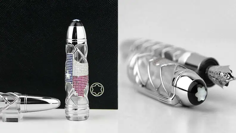 A Montblanc pen available on Amazon