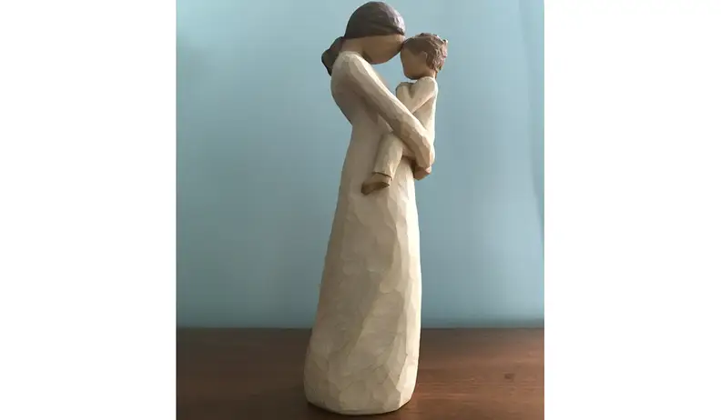 Mother and Child Statue