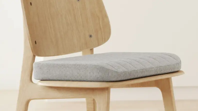 Chair cushion.