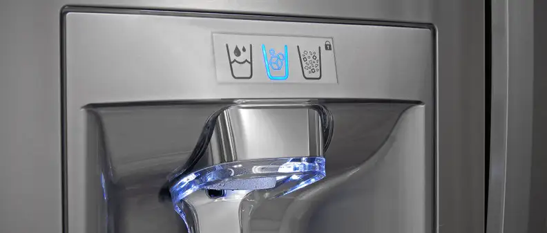 The Ice Maker on the Kenmore Elite 74025
