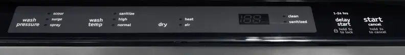 The features are pretty slim on this machine—multiple pressure and temperature settings, plus a delay and heated dry.