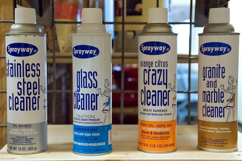 Sprayway Cleaner bottles