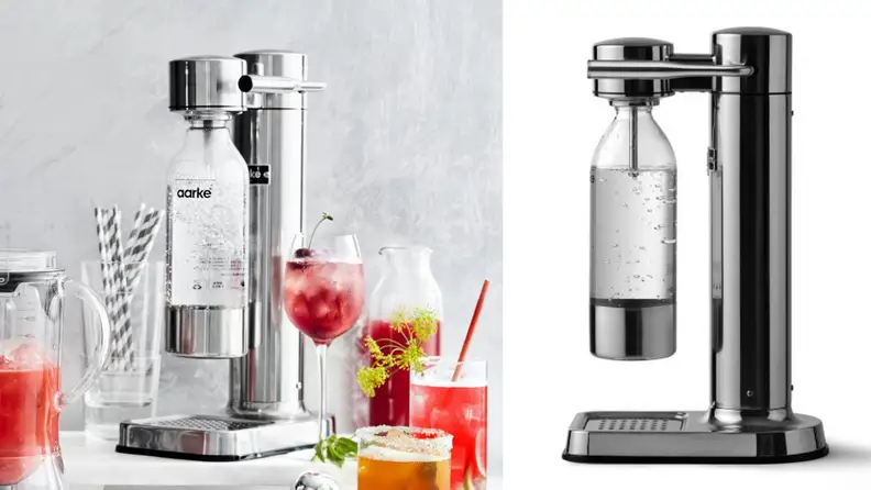 How pretty is this sparkling water maker?