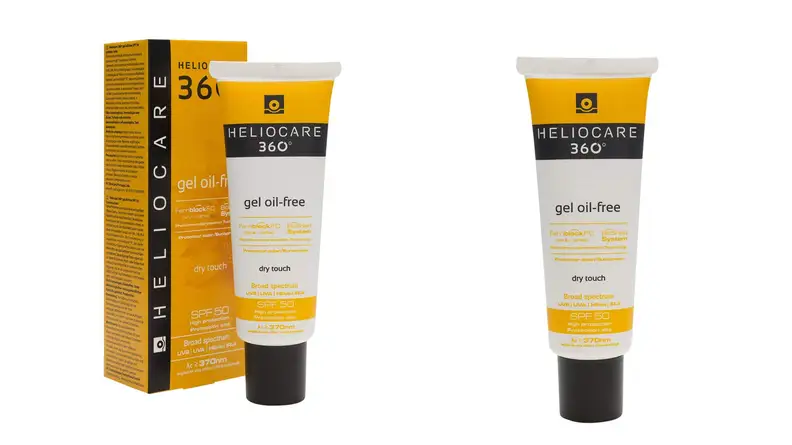 The Heliocare 360° Gel Oil-free SPF 50.