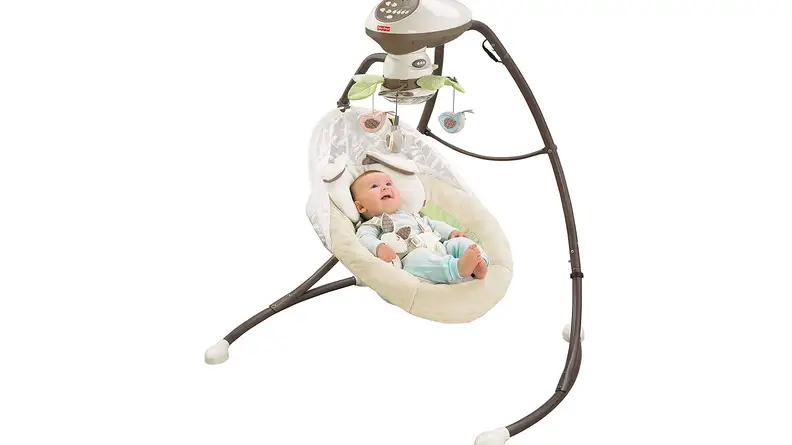 The Snugabunny Swing takes up a lot of space and isn't very practical.