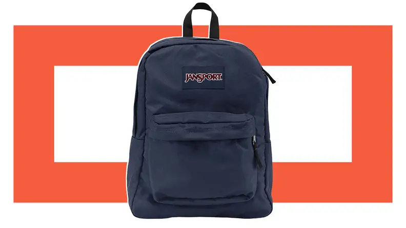 A Jansport backpack