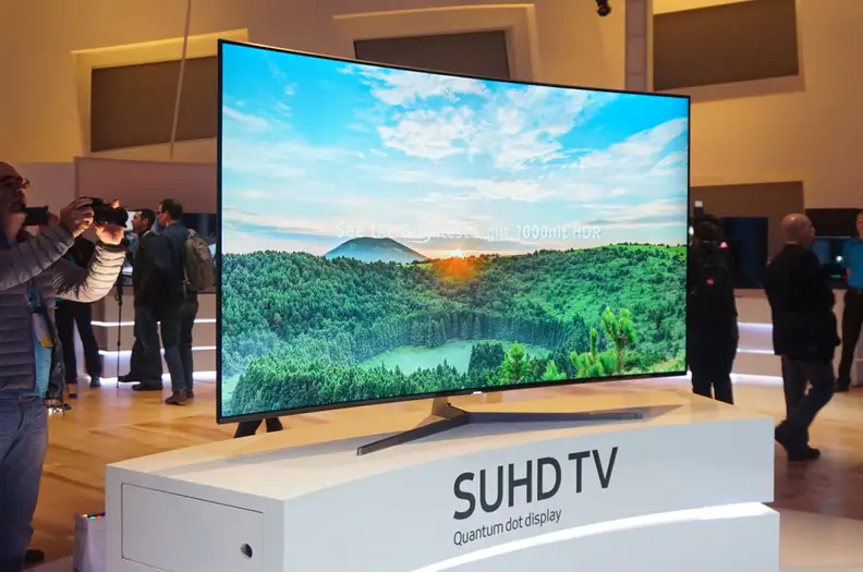 Since the standards are so new, though, TVs like this Samsung SUHD TV won't necessarily have the UHD brand attached to it.