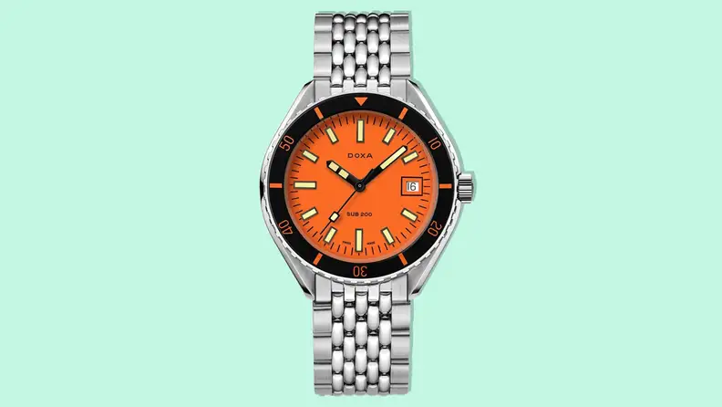 Best luxury watch brands for men: Doxa Sub 200 Professional
