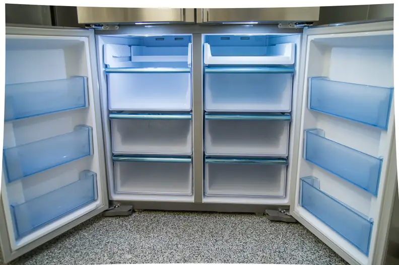 The freezer compartments are all-drawers, which is convenient but reduces airflow.