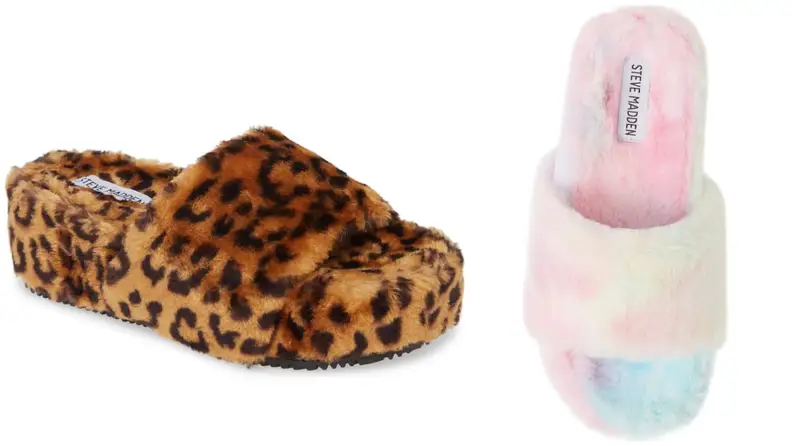 How fabulous are these platform slippers?!