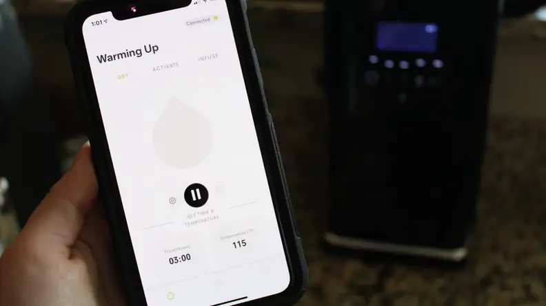 The Levo II can be controlled via your smartphone.