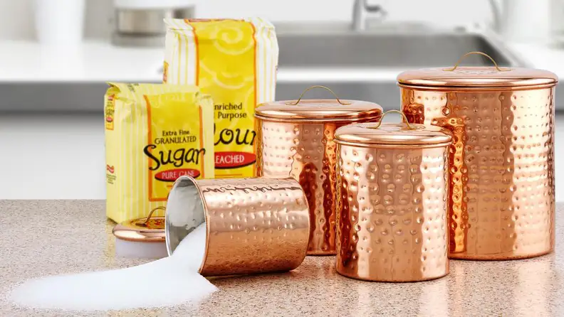 Old Dutch Kitchen Canisters