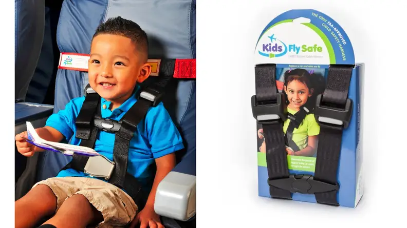 Kids Fly Safe Child Airplane Travel Harness